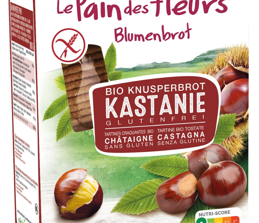 LE PAIN DES FLEURS-Blumenbrot-Kastanie-Glutenfrei-Vegan