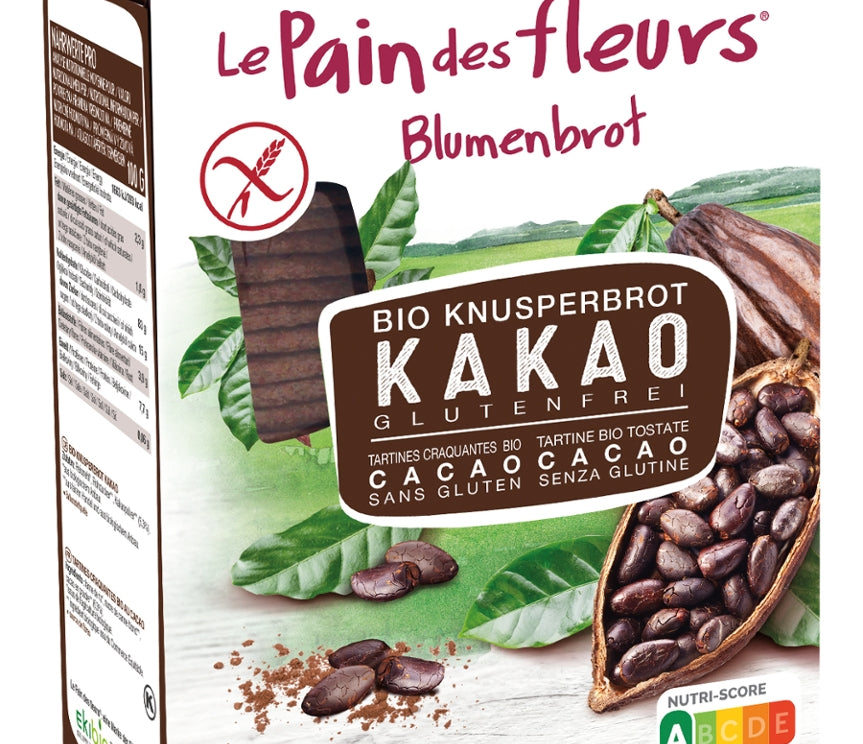 LE PAIN DES FLEURS-Blumenbrot-Kakao-Glutenfrei-Vegan