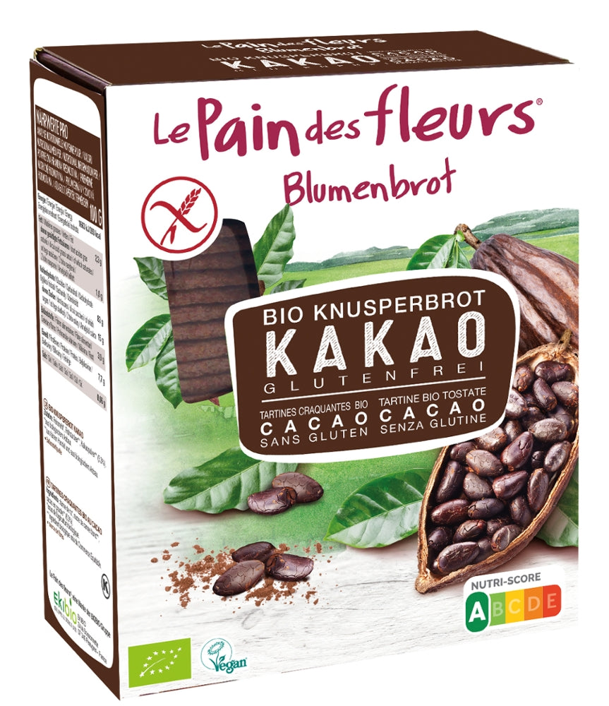 LE PAIN DES FLEURS-Blumenbrot-Kakao-Glutenfrei-Vegan