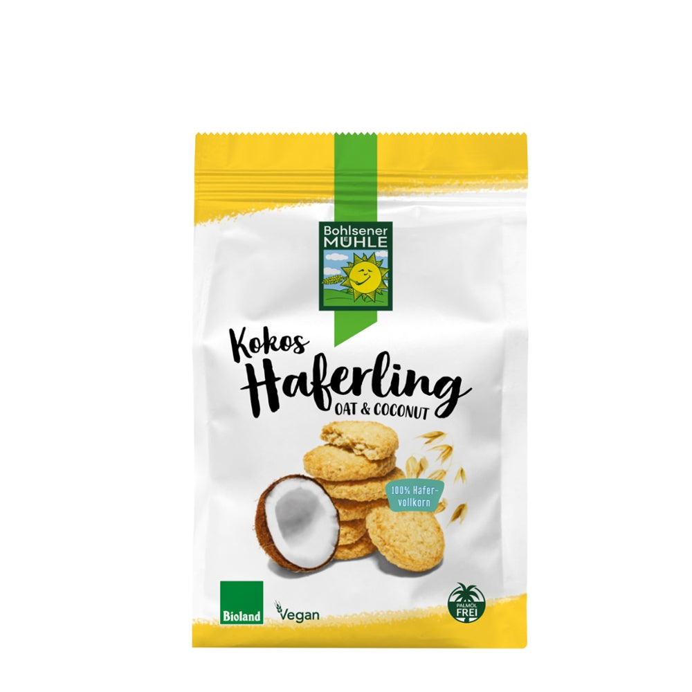 BPHLSENER MÜHLE-Kokos Haferlinge oat & Coconut-125g