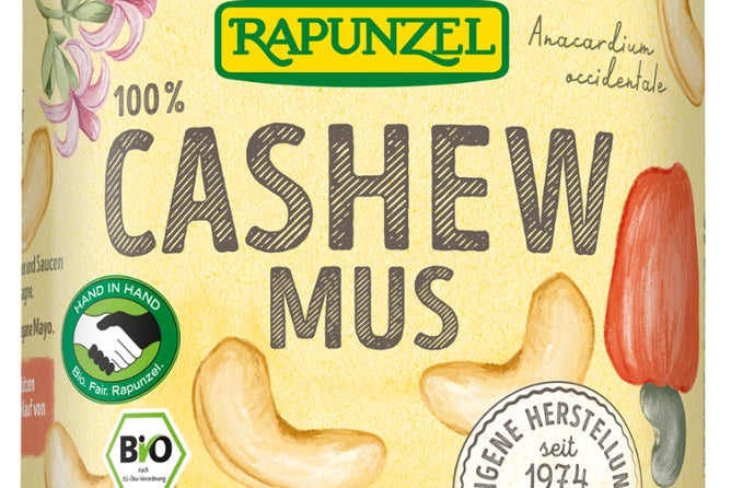 RAPUNZEL-Cashewmus-Glas-500g
