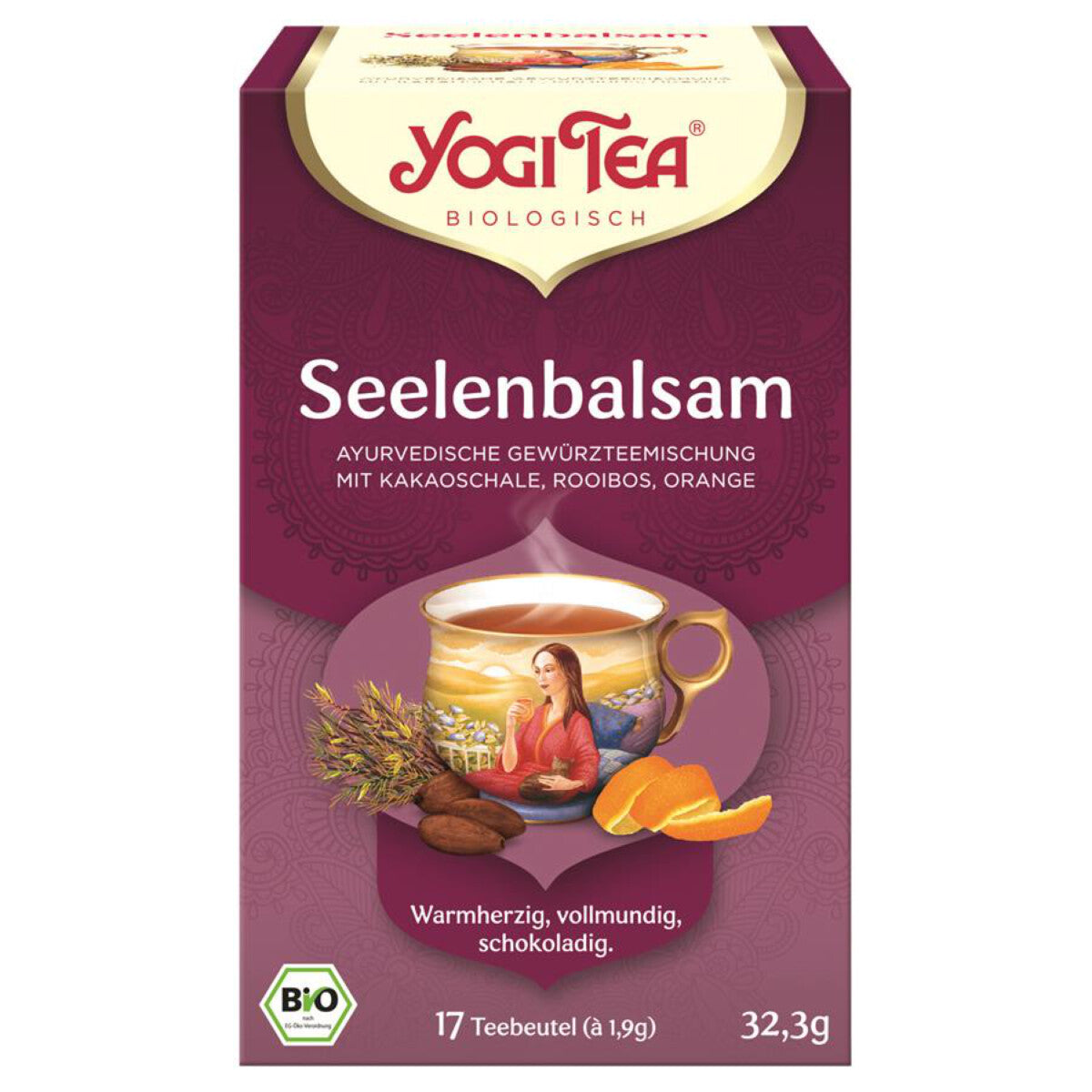 YOGITEA- Seelenbalsam-17 Teebeutel-32,3g