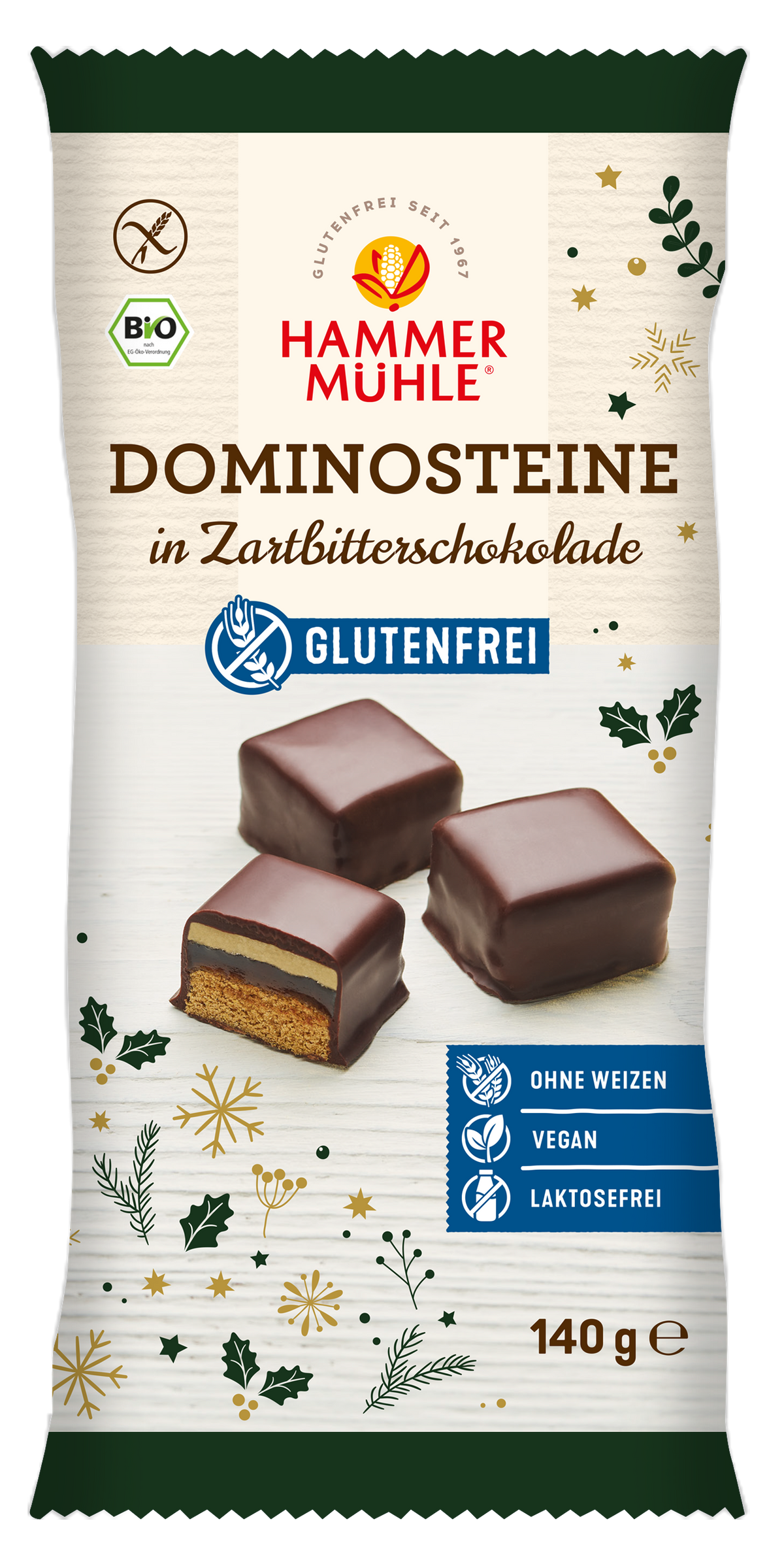 HAMMERMÜHLE Dominosteine - 150 g 
