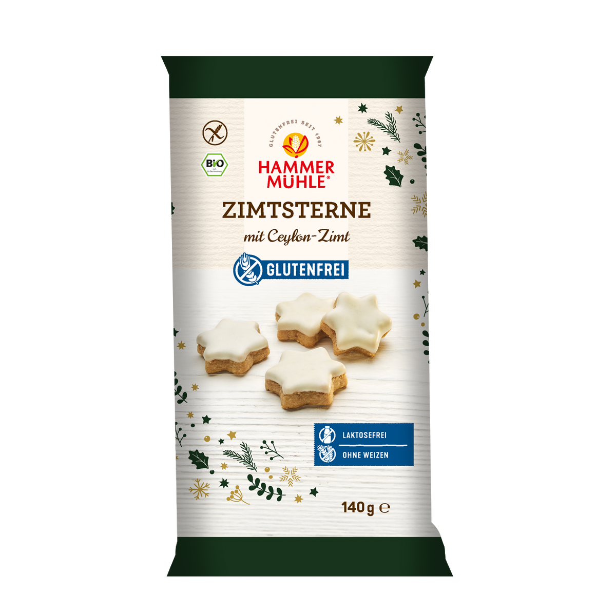 HAMMERMÜHLE Zimtsterne - 140 g 