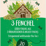 YOGITEA-Allos-3 Fenchel-20 Beutel-40g-Vegan