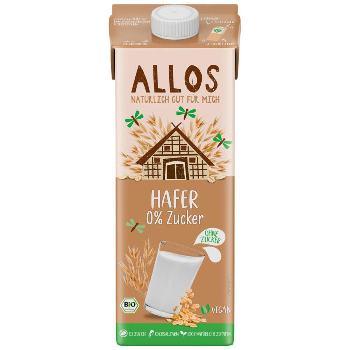 ALLOS Hafer 0% Zucker Drink - 1 l