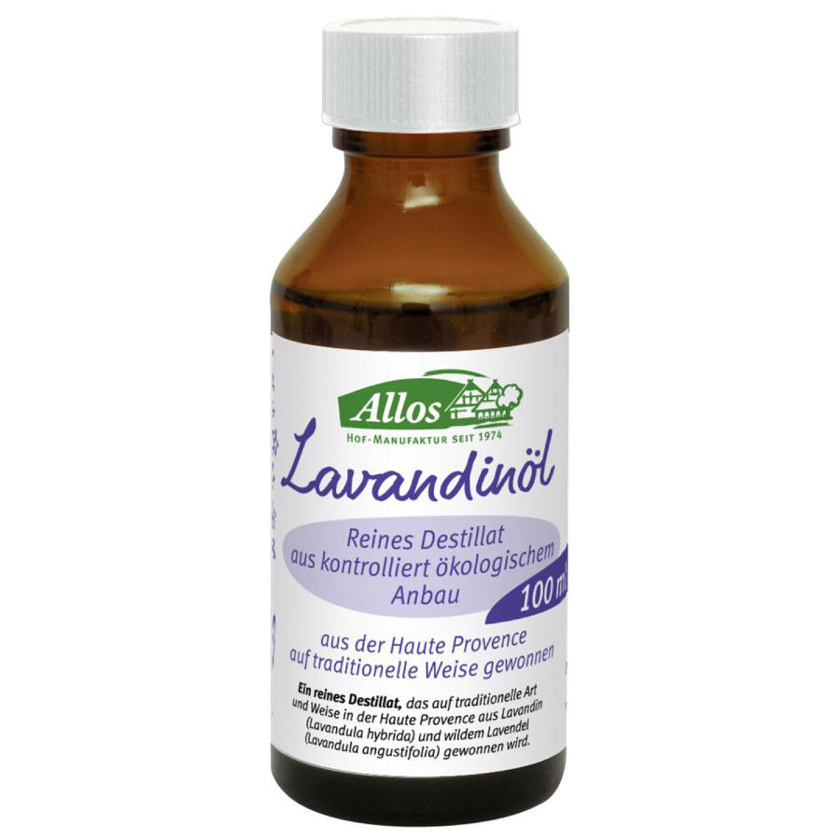 ALLOS Lavandinöl Reines Destillat - 100 ml
