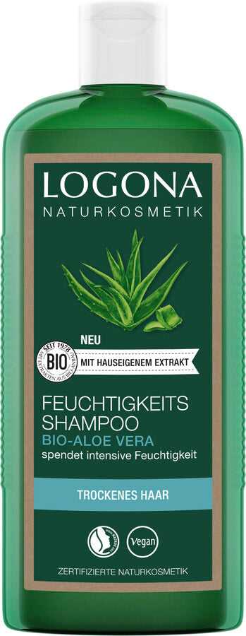 LOGONA-Aloe Vera-Feuchtigkeits Shampoo