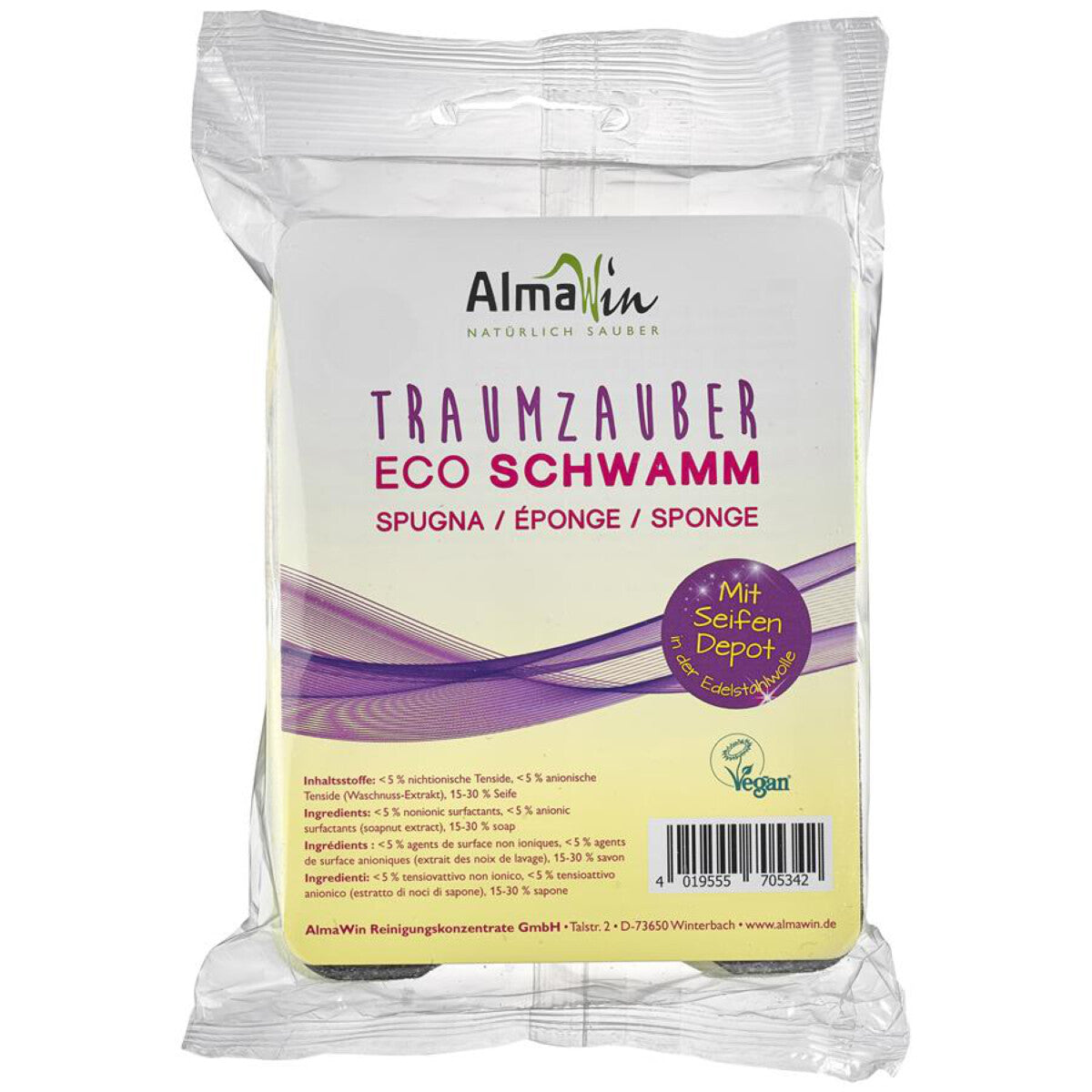 ALMAWIN  Eco-Schwamm TraumZauber - 50 g