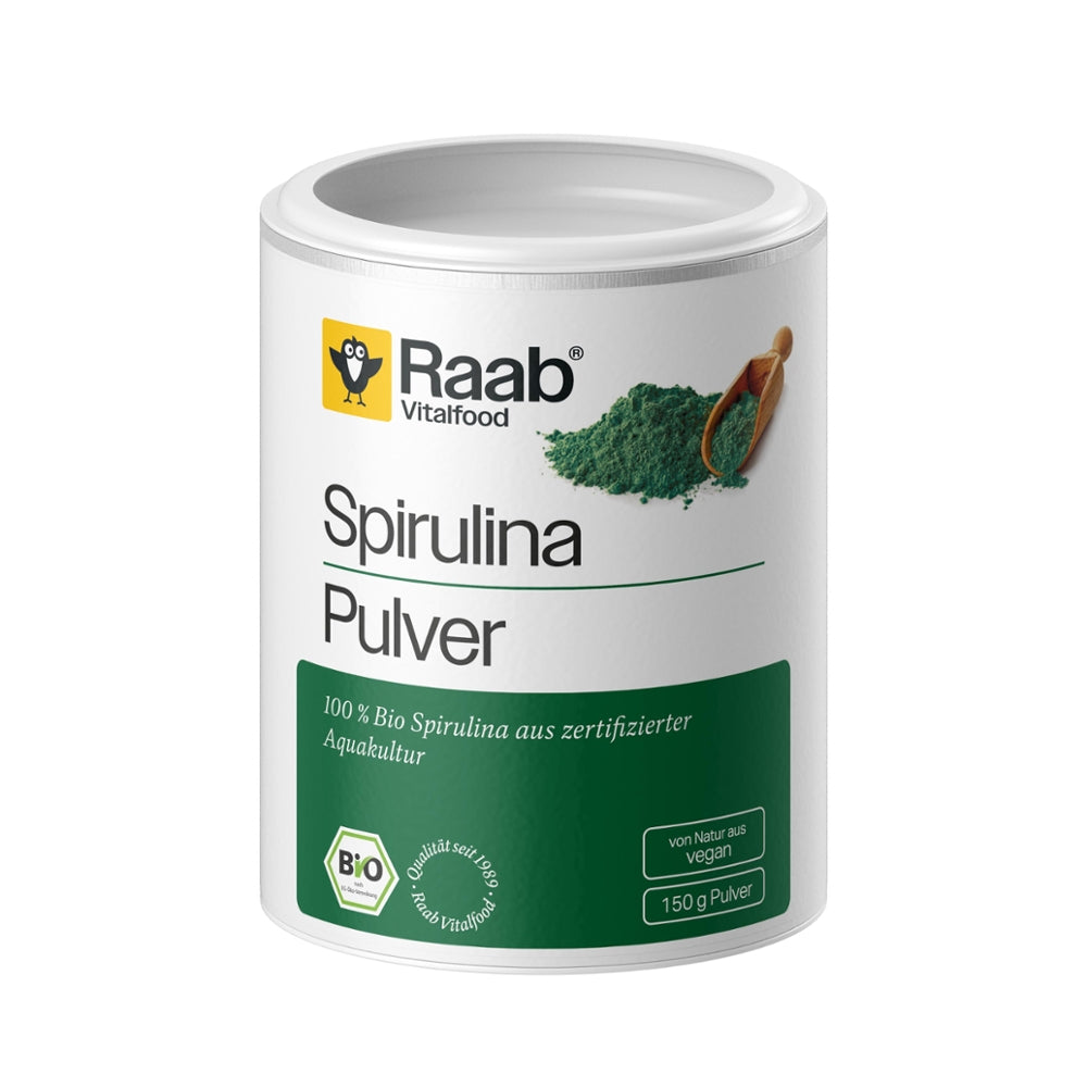 RAAB-Spirulina Pulver-150g-Vegan