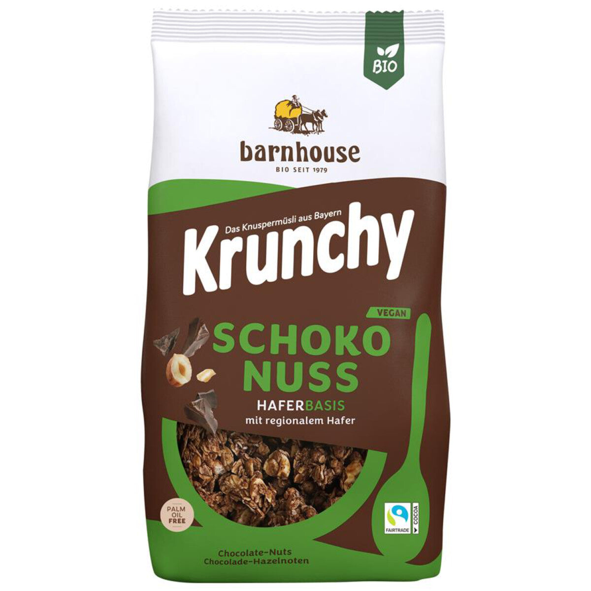 BARNHOUSE-Krunchy Schoko Nuss Vegan-750g