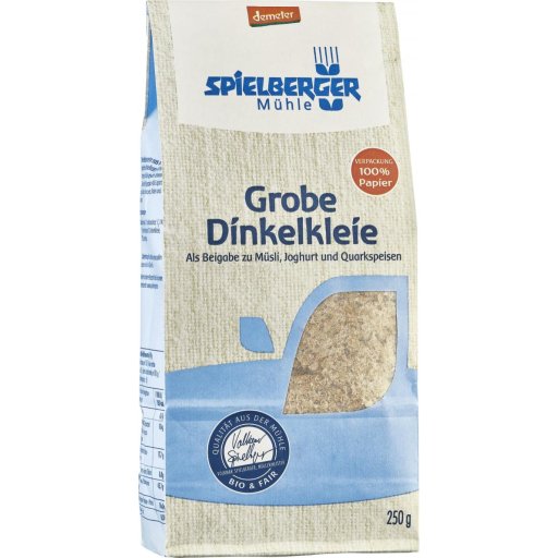 SPIELBERGER Dinkelkleie grob - 250 g