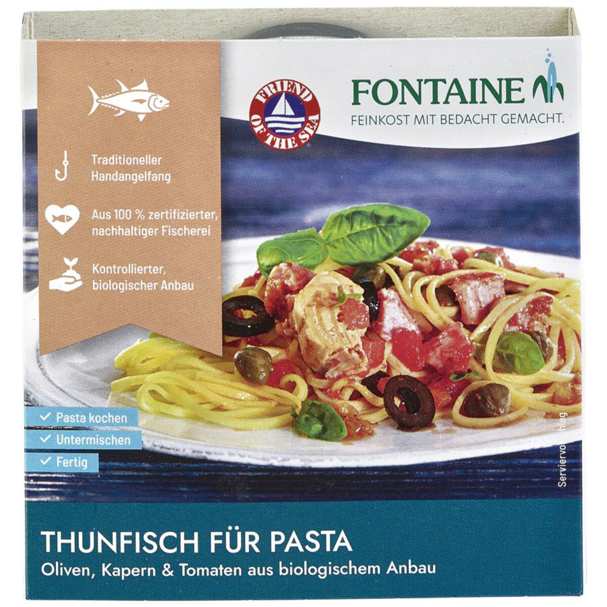 FONTAINE Thunfisch für Pasta Olive - 200 g