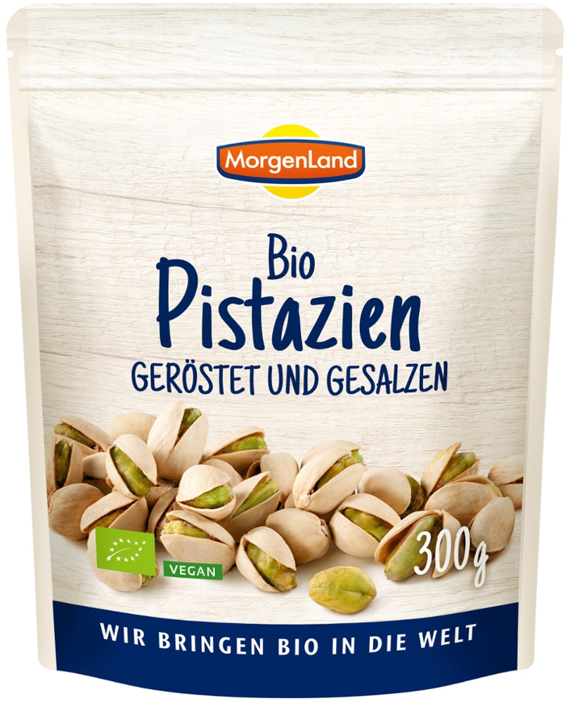 MORGENLAND-Pistazien-Geröstet und Gesalzen-300g-Vegan