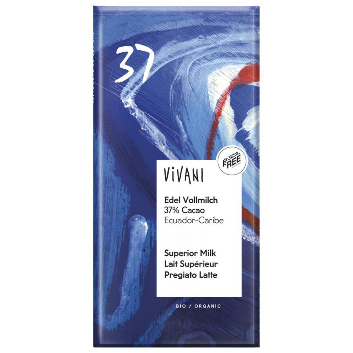 VIVANI Edel Vollmilch 37%  - 80 g