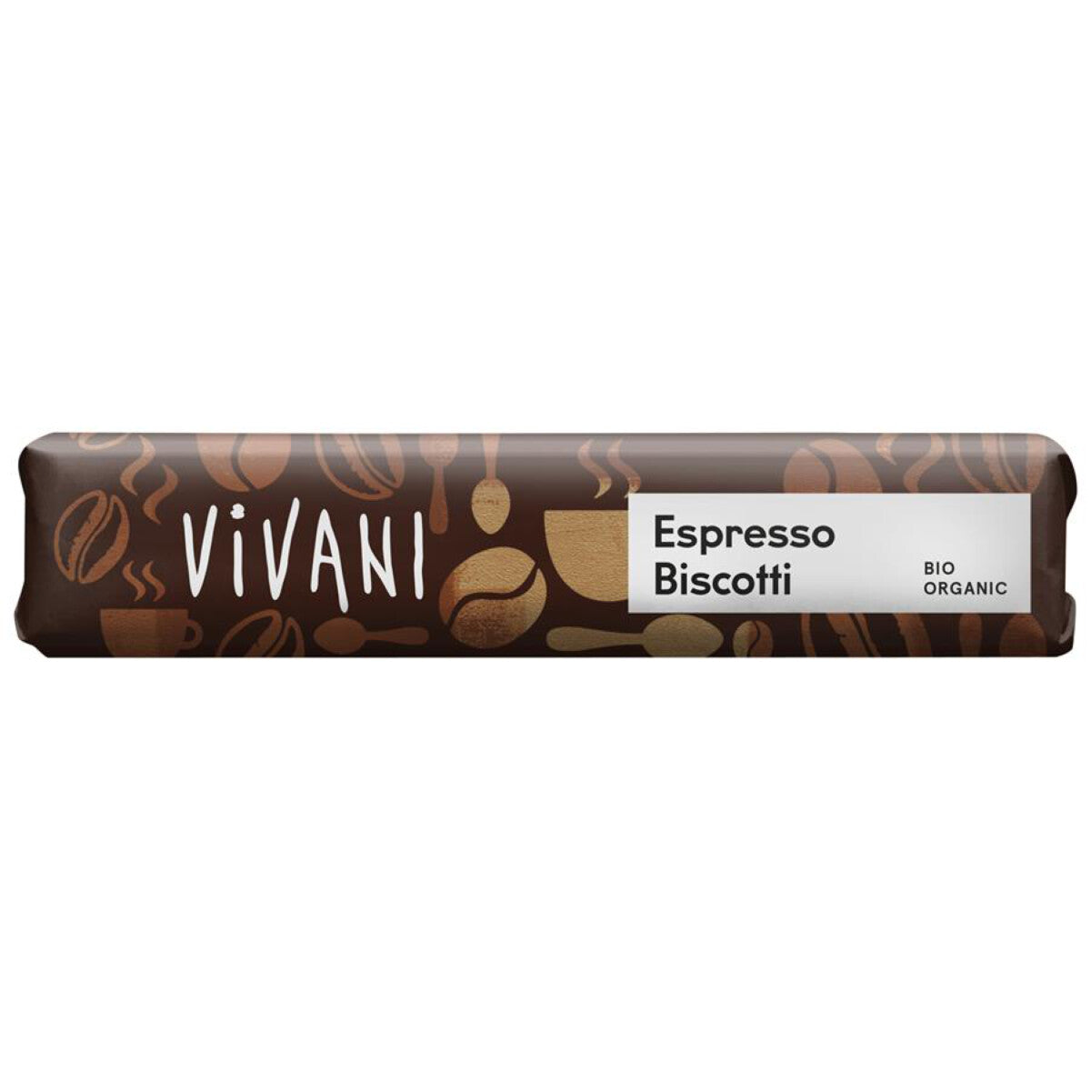 VIVANI Espresso Biscotti Riegel - 40 g