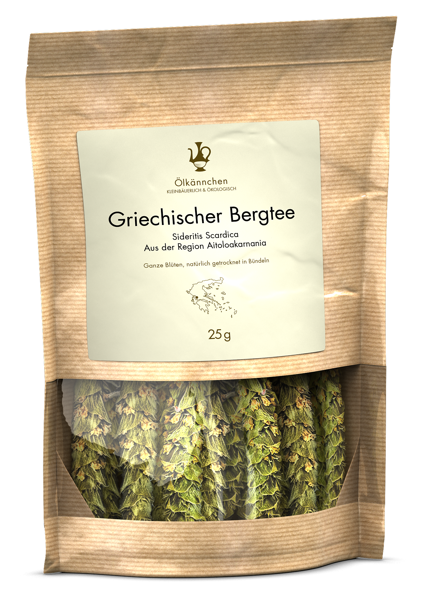 ÖLKÄNNCHEN - Griechischer Bergtee Sideritis Scardica - 25 g 
