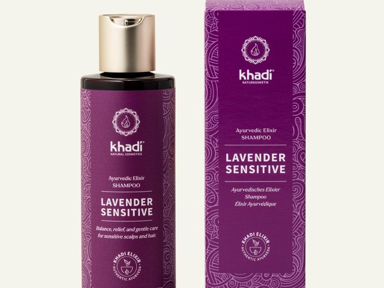 KHADI-Lavender Sensitive-Shampoo-Balancing 