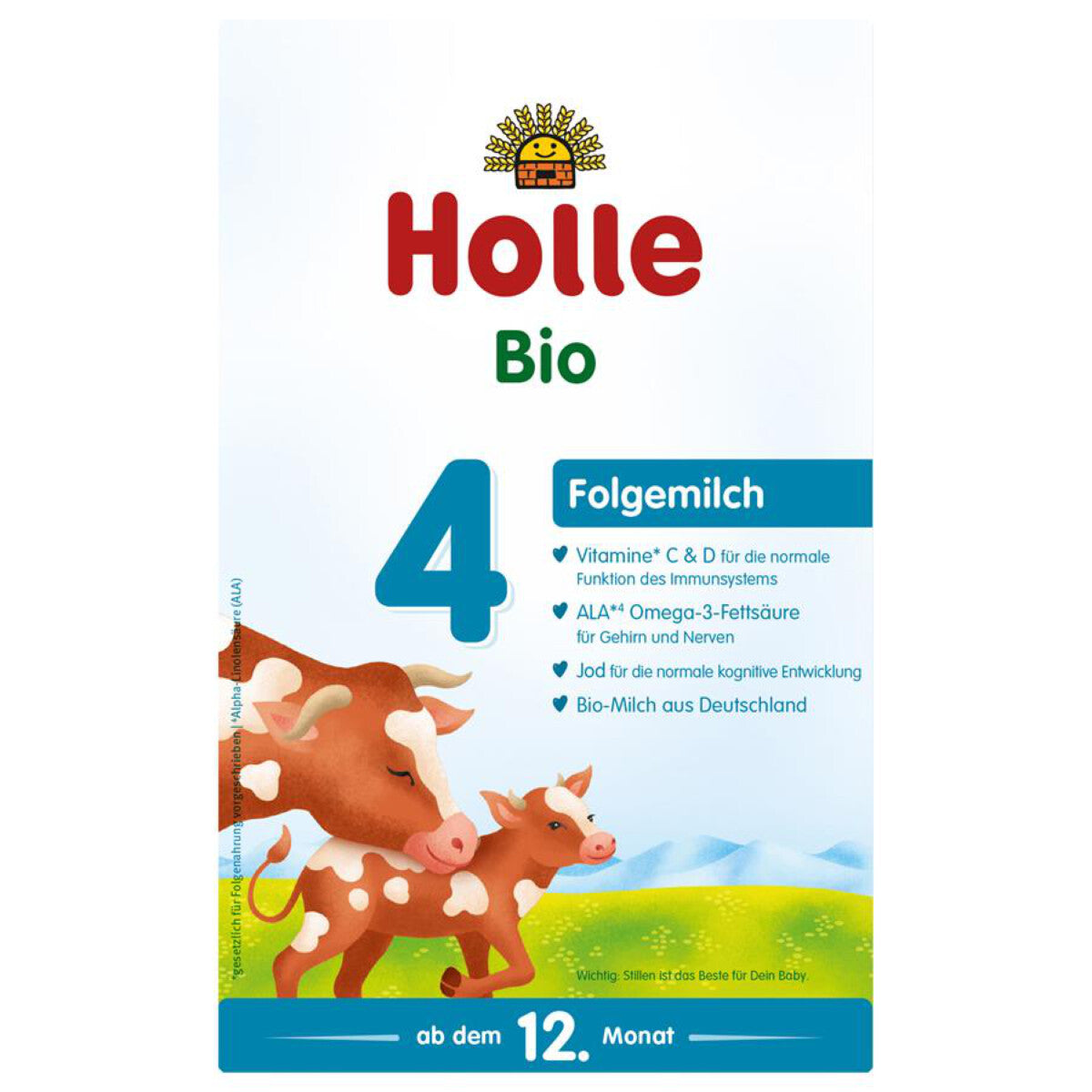 HOLLE Folgemilch 4 -  600 g