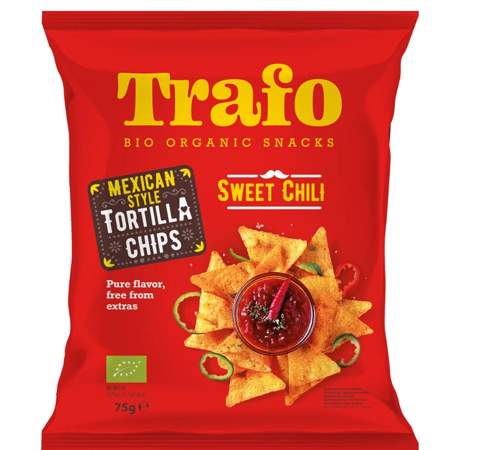 TRAFO-Sweet Chili Tortilla Chips-75g