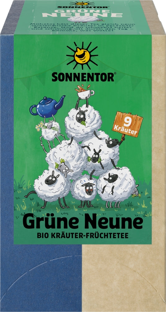 SONNENTOR-Grüne Neune Kräuter-Früchte Tee