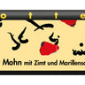 ZOTTER Weißer Mohn mit Zimt & Marille - 70 g