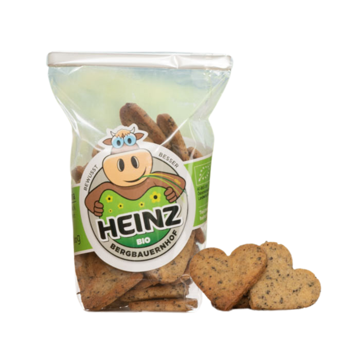 HEINZ Dinkel-Aronia Herzen - 100g