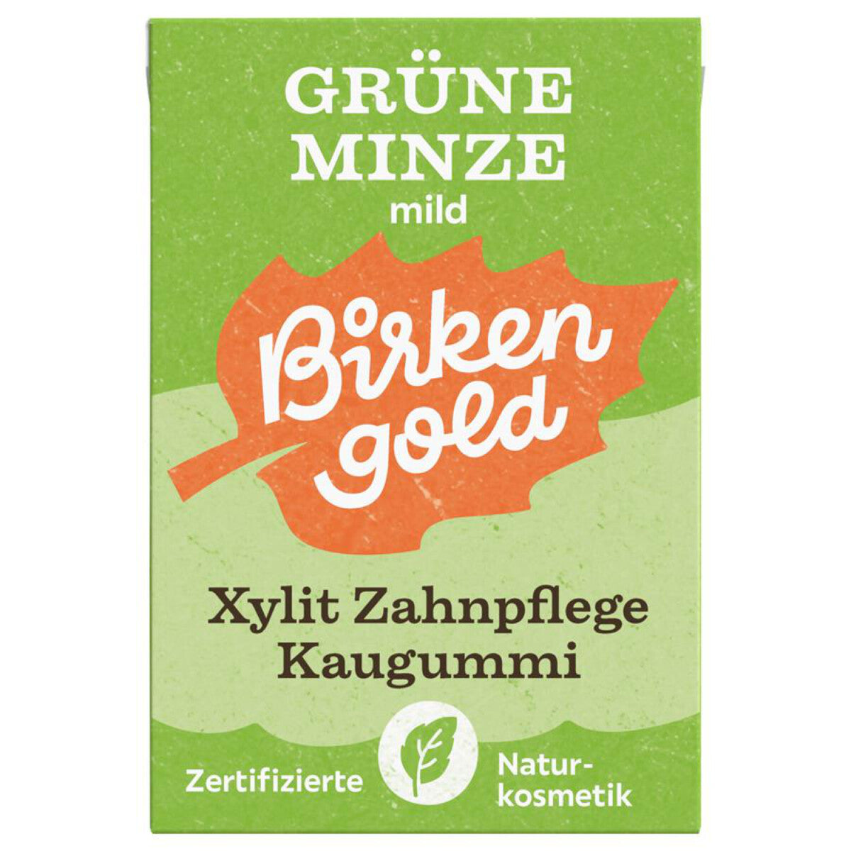 BIRKENGOLD Kaugummi grüne Minze - 28 g