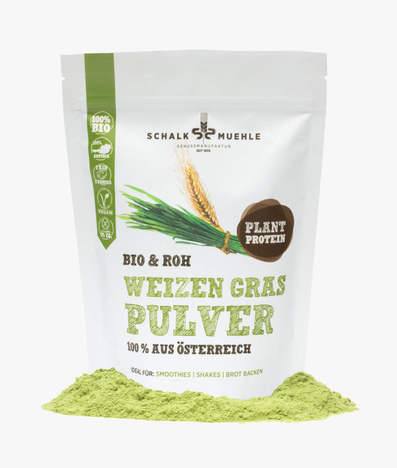 SCHALK MÜHLE Weizengras Pulver - 200 g