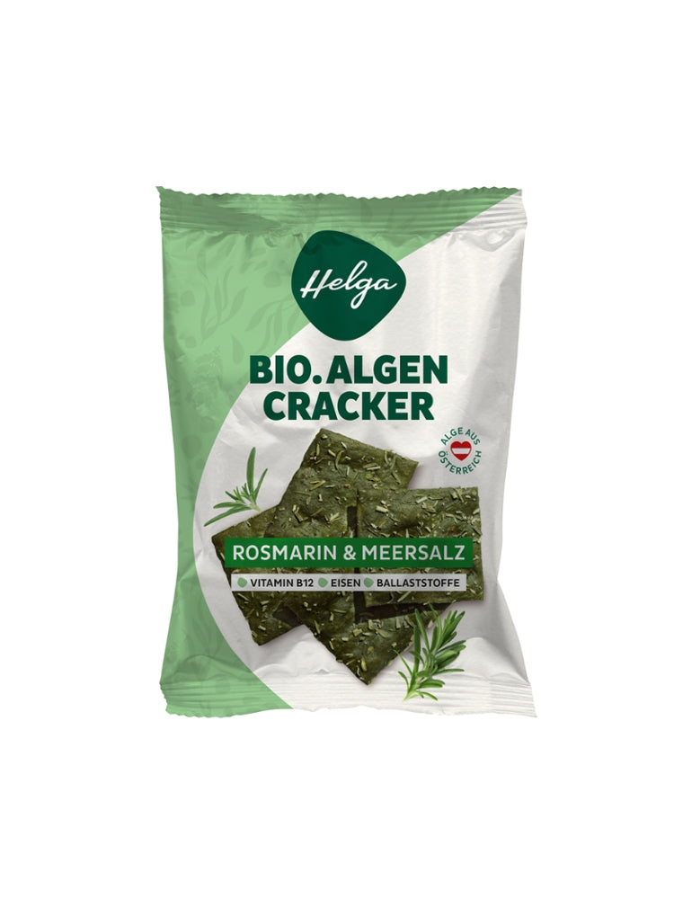 HELGA- Algen Cräcker Rosmarin & Meersalz- 45g