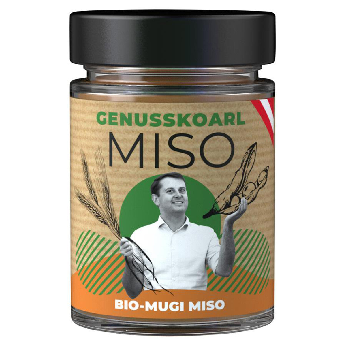 GENUSSKOARL Mugi Miso - Rollgersten Miso - 190 g