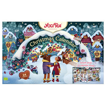 YOGITEA-Adventkalender 24 Tee Türchen