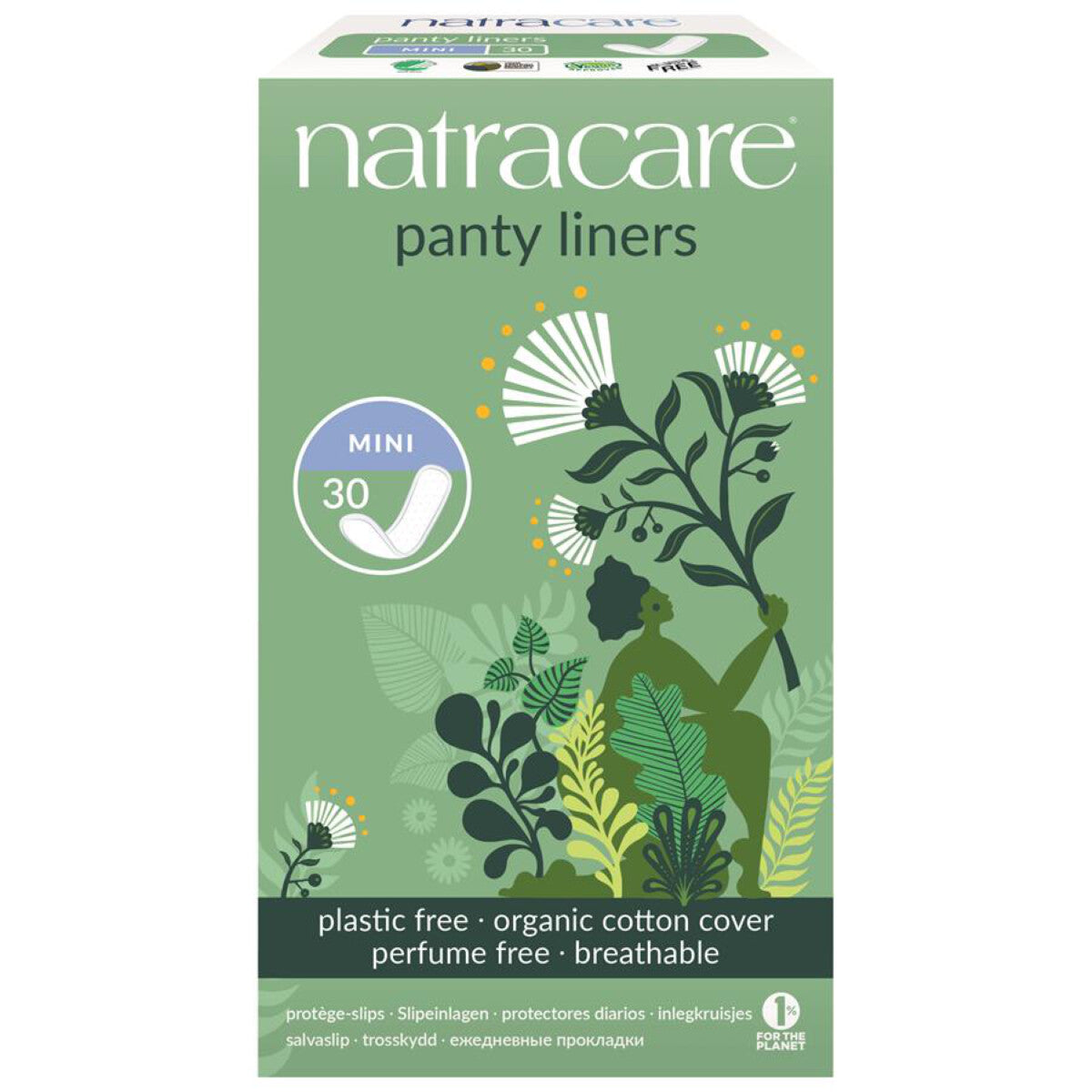 NATRACARE Slipeinlagen Mini - 30 Stk.