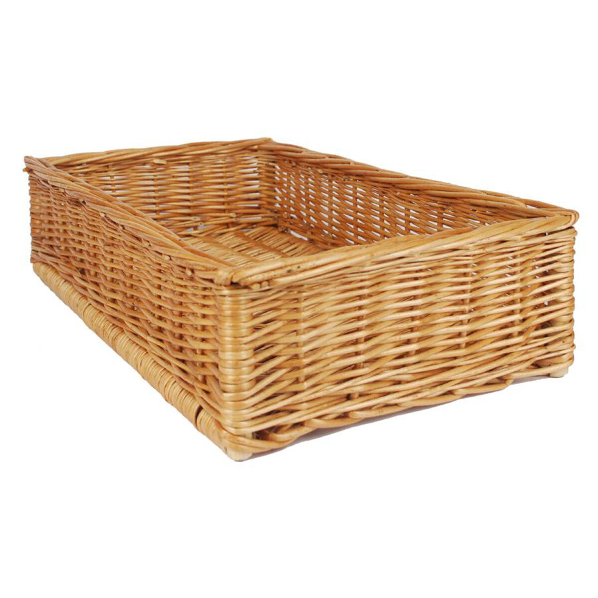 WEBER KORBWAREN Korb eckig Vollweide 50x30x12cm - 1 Stk.