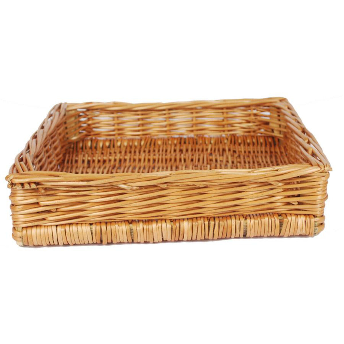 WEBER KORBWAREN Korb eckig Vollweide 30x25x7cm - 1 Stk.