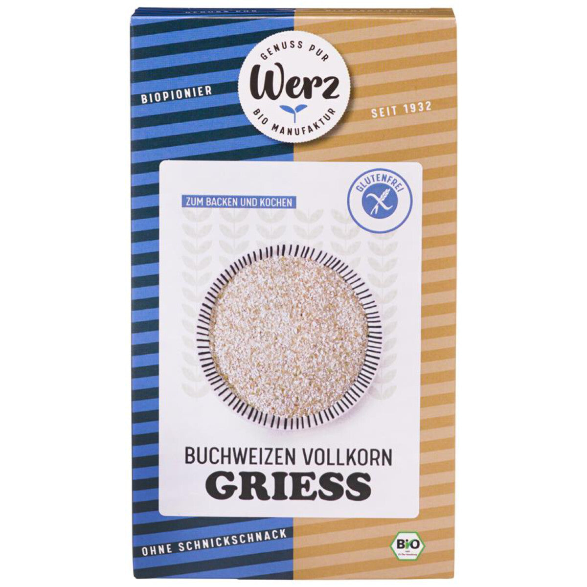 WERZ Buchweizen Vollkorn-Grieß - 250 g