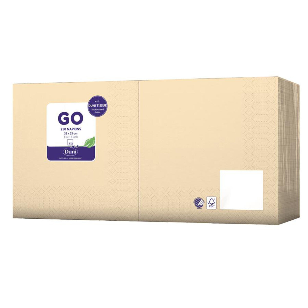 DUNI Servietten cream - 250 Stk.