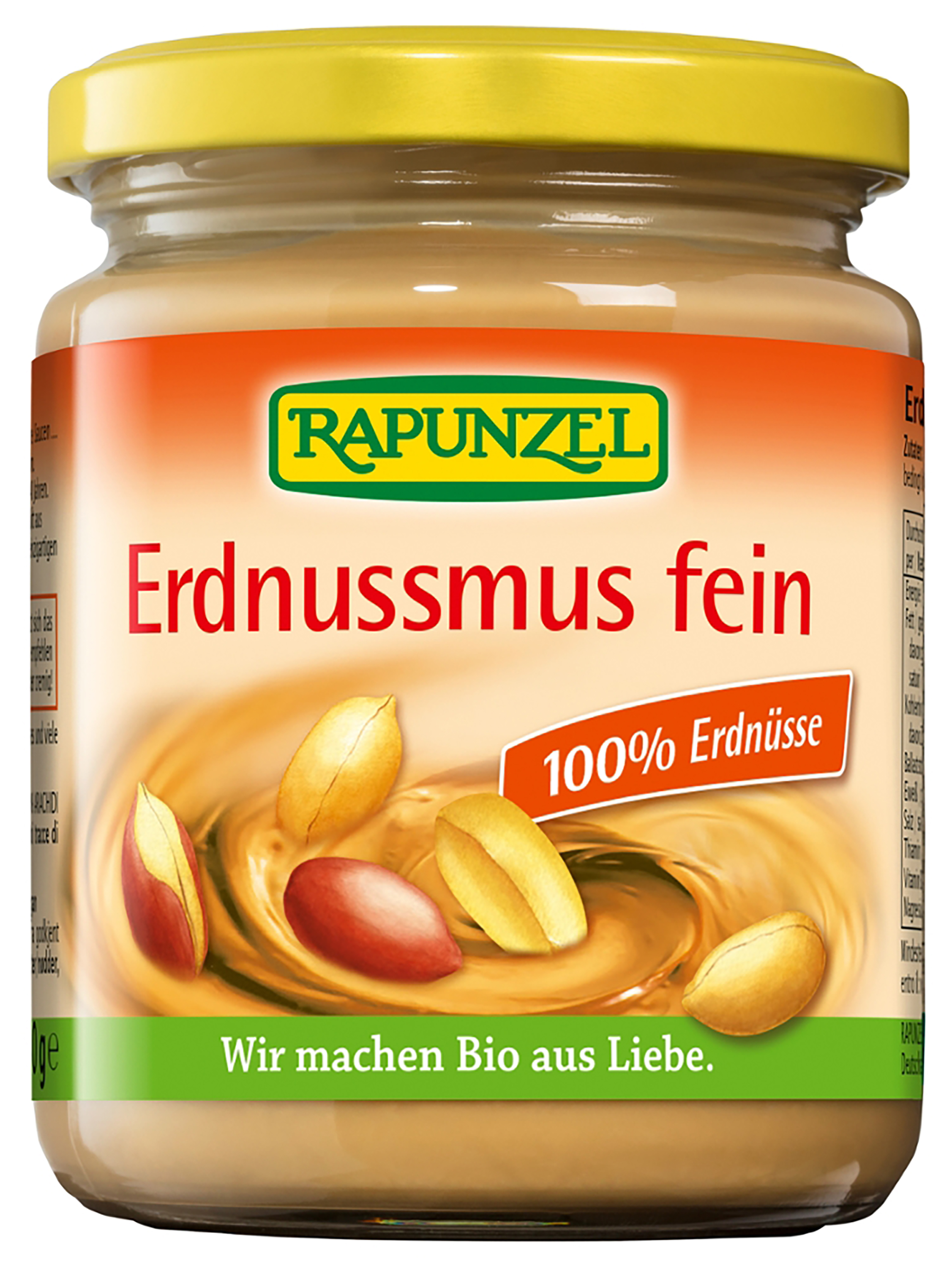 RAPUNZEL Erdnussmus fein – 250 g