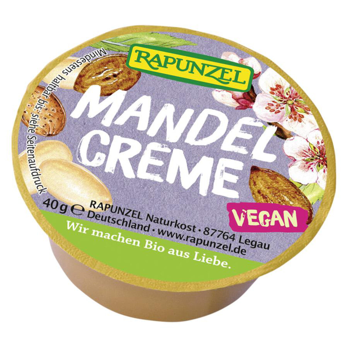 RAPUNZEL Mandel-Creme – 40 g, 100% kbA