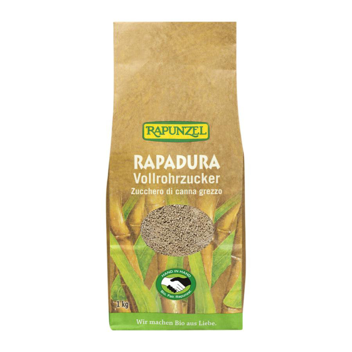 RAPUNZEL Papadura Vollrohrzucker – 1 kg