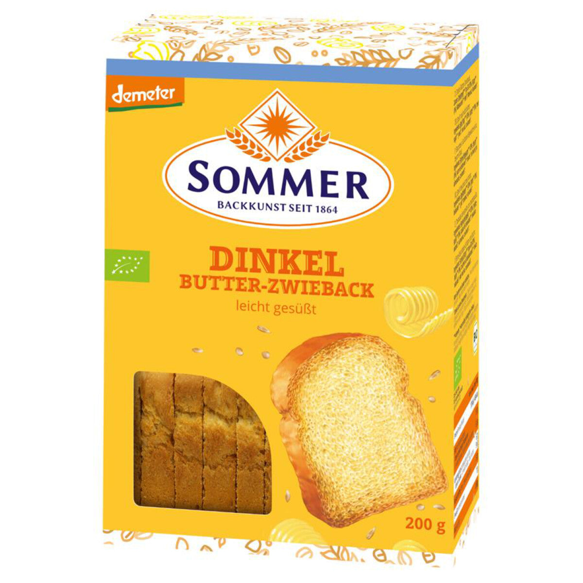 SOMMER & CO Dinkel Butter Zwieback - 200 g