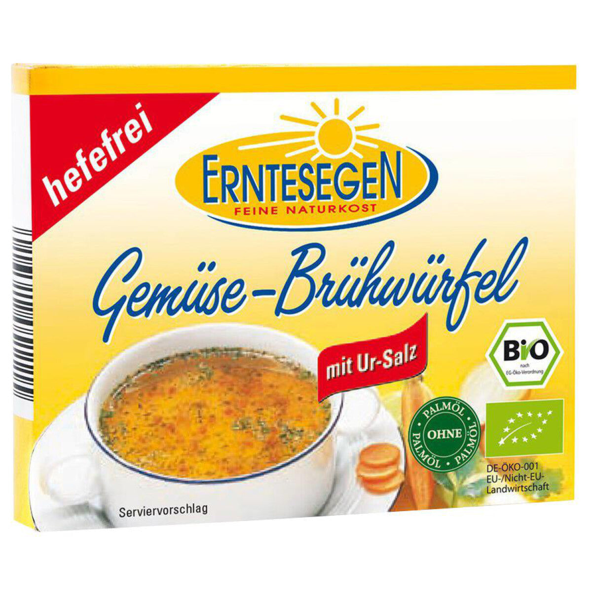 ERNTESEGEN Gemüse Brühwürfel hefefrei - 66 g