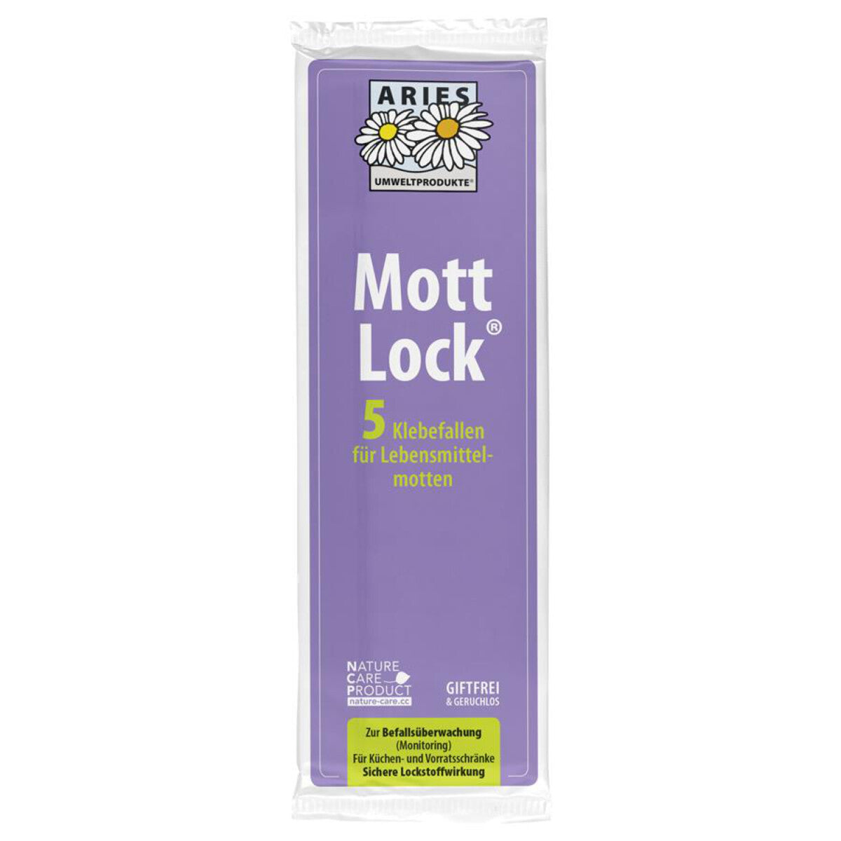 ARIES Mottlock Klebefallen - 1 Pkg.
