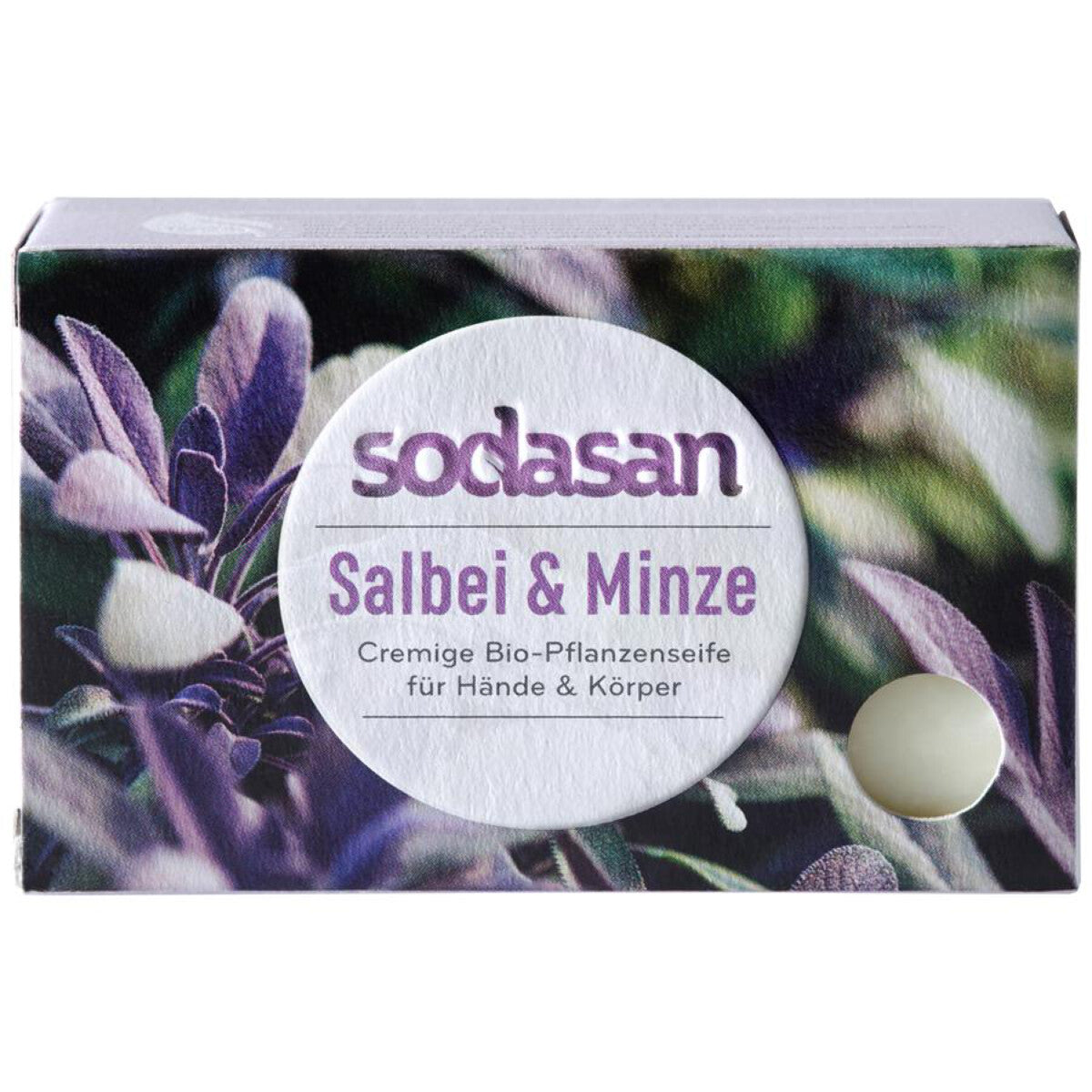 SODASAN Seife Salbei & Minze - 100 g