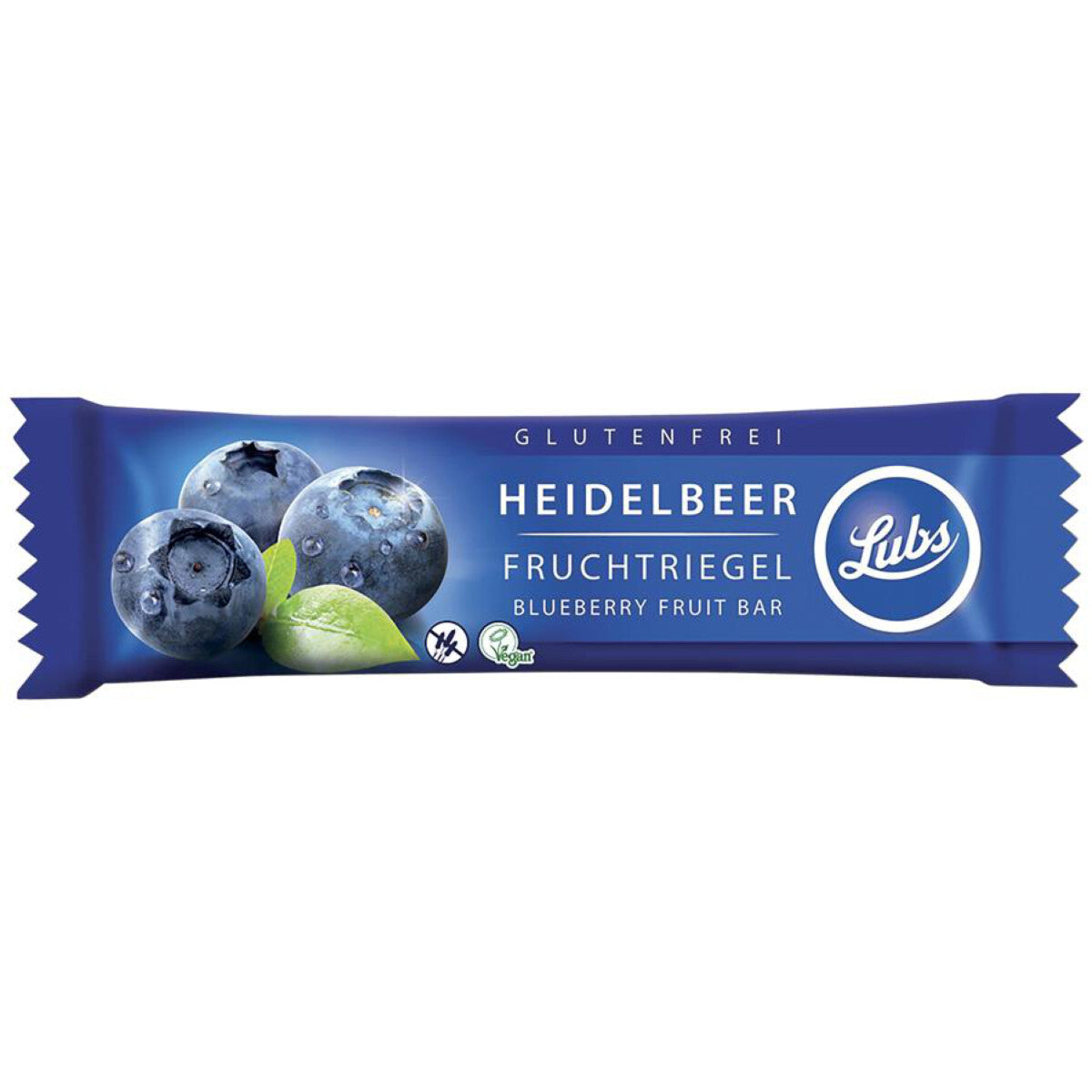LUBS Premium Fruchtriegel Heidelbeer - 30 g