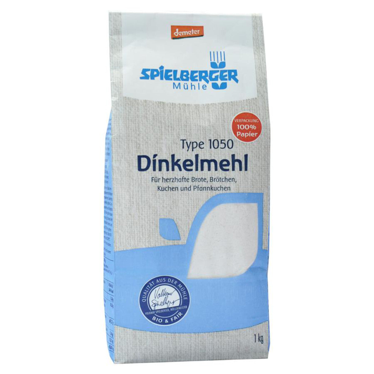 SPIELBERGER MÜHLE Dinkelmehl Type 1050 - 1 kg