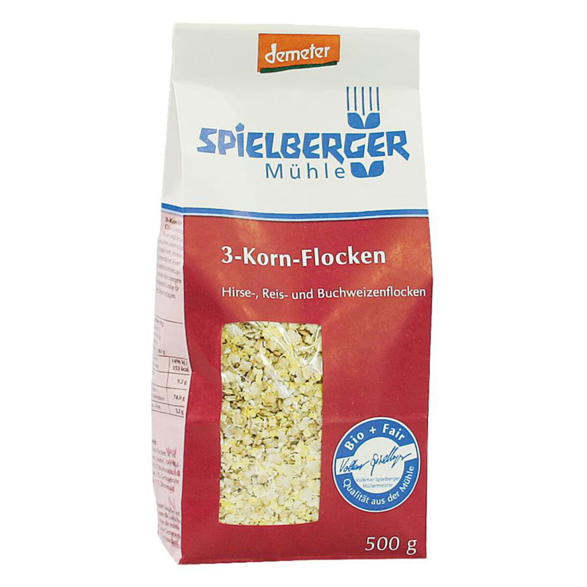 SPIELBERGER MÜHLE 3-Korn-Flocken - 500 g