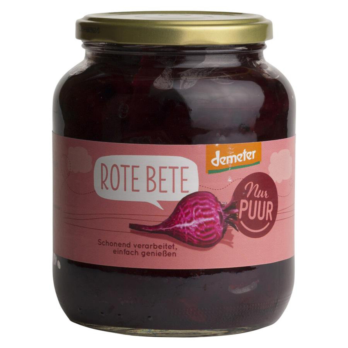 NUR PUUR Rote Bete - 680 g