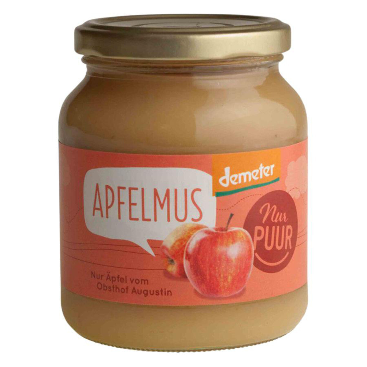 NUR PUUR Apfelmus - 360 g