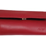 CANAL Unbestücktes Roll-Etui mit Magnetverschluss - rot